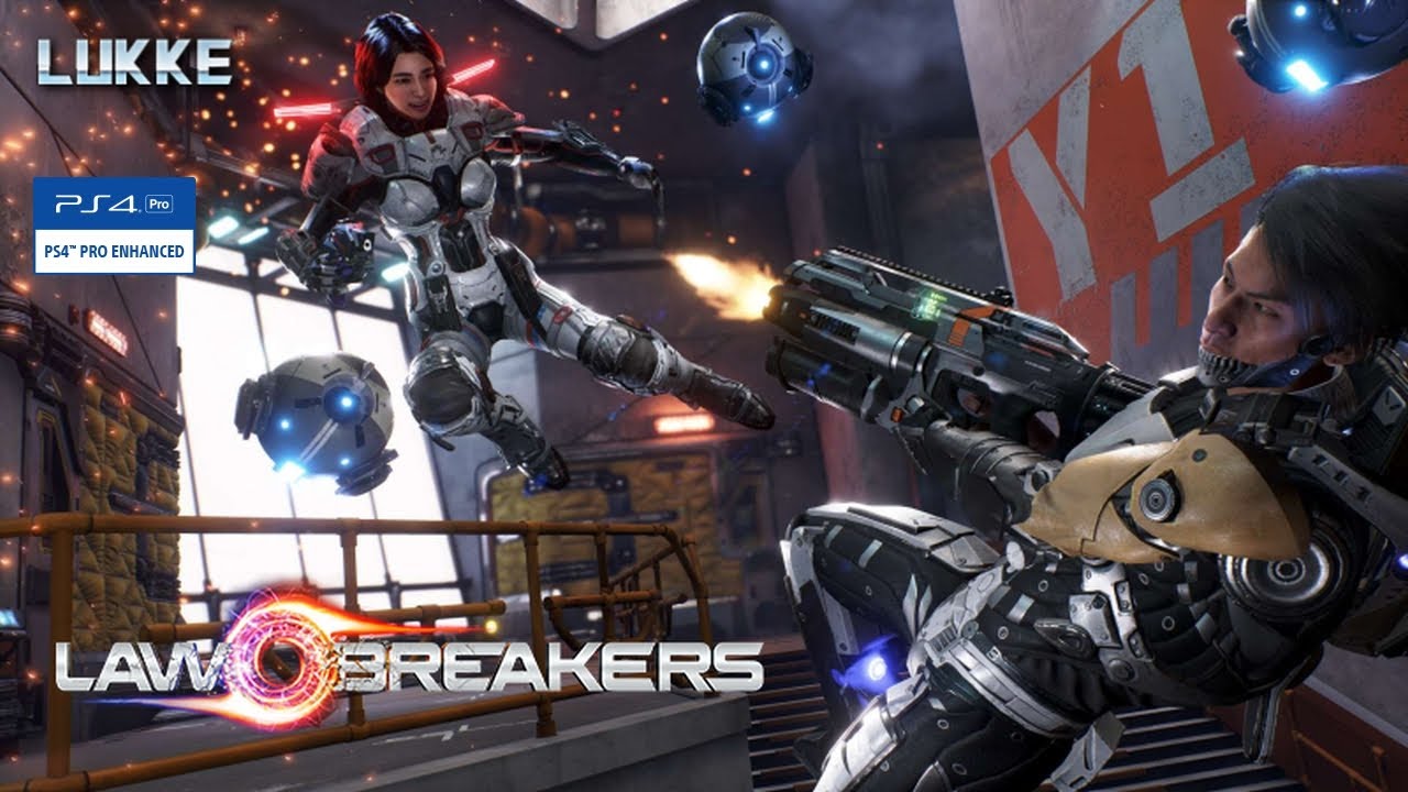 LawBreakers - Enforcer - PS4 PRO Gameplay