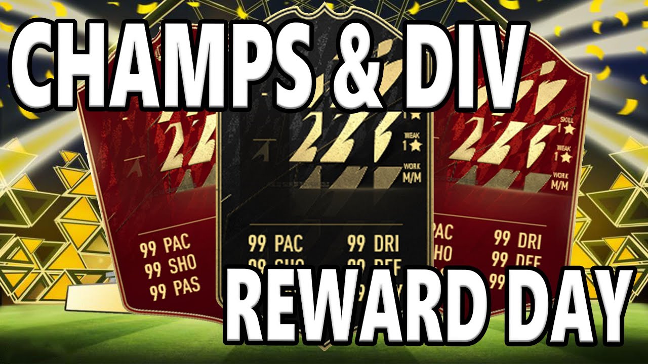 FIFA 22 FIRST FUT CHAMPIONS REWARDS AND DIV 4 PACK OPENING