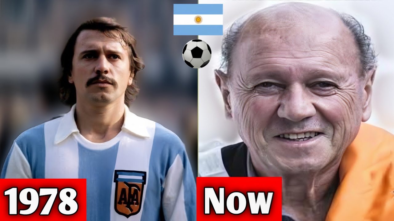 Argentina 🇦🇷 World Cup 1978 Squad ⚽ Then and Now | Football Legends