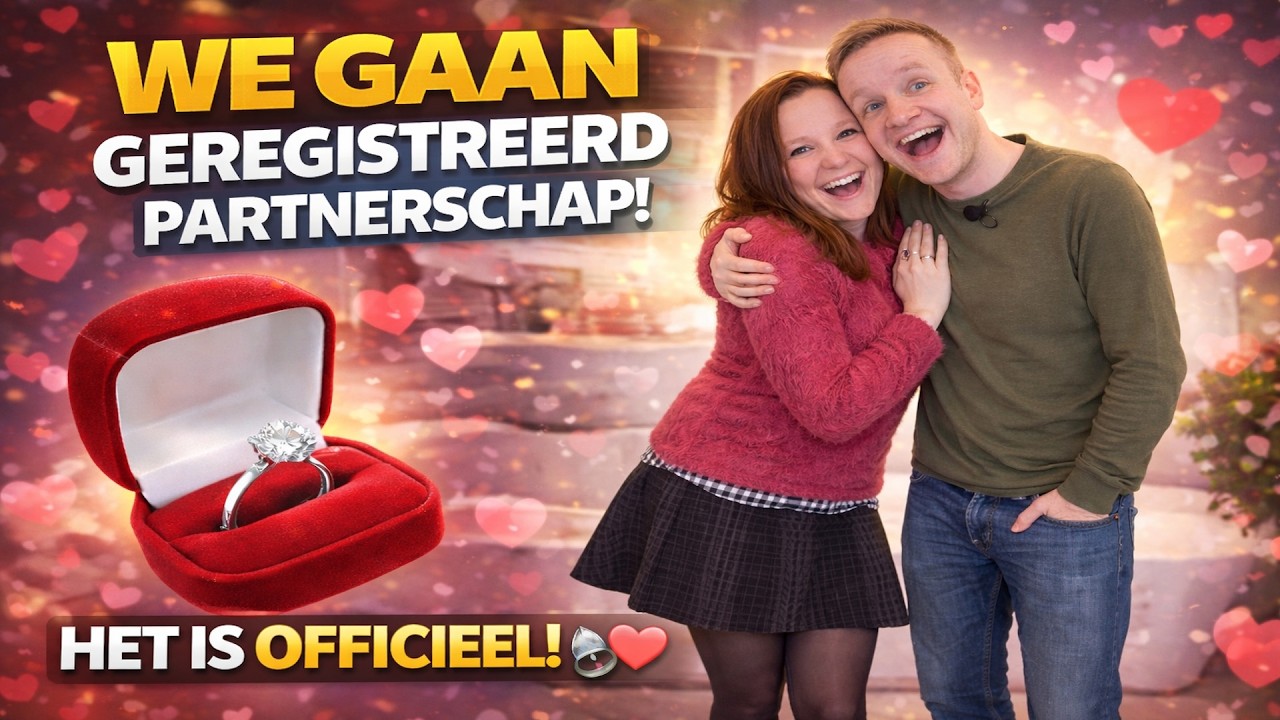 WE GAAN HET OFFICIEEL MAKEN! ❤️💍