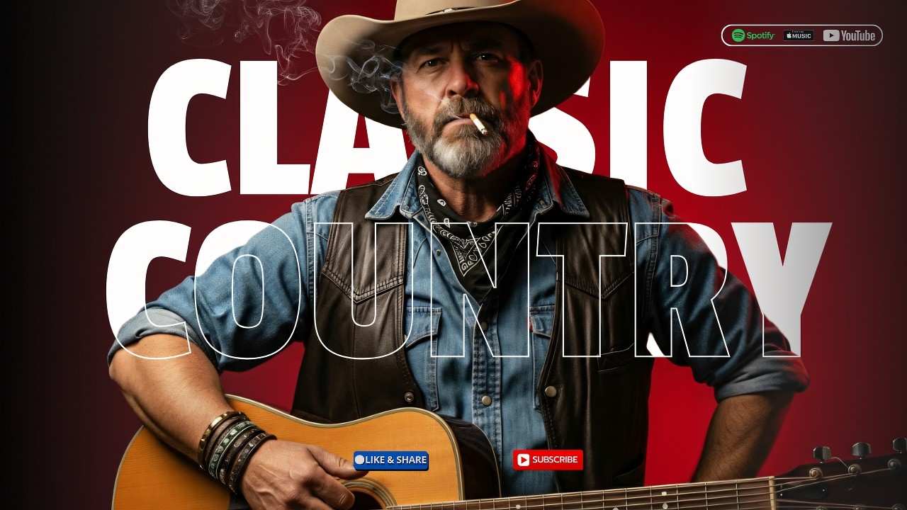 Golden Country Love Songs | 70s & 80s Classics Country Music for Relaxing Evenings