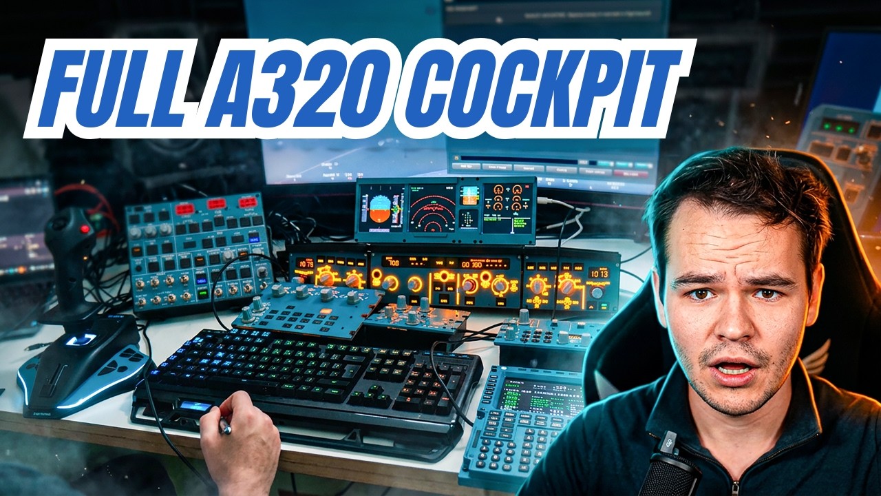 Я создал ПОЛНОСТЬЮ функциональный авиасимулятор Airbus A320.
