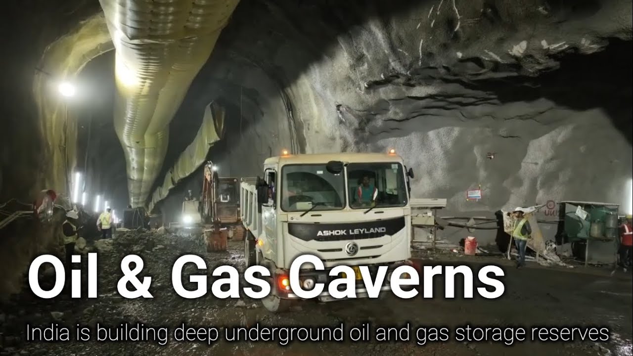 India is building ultra deep underground massive Oil and gas caverns