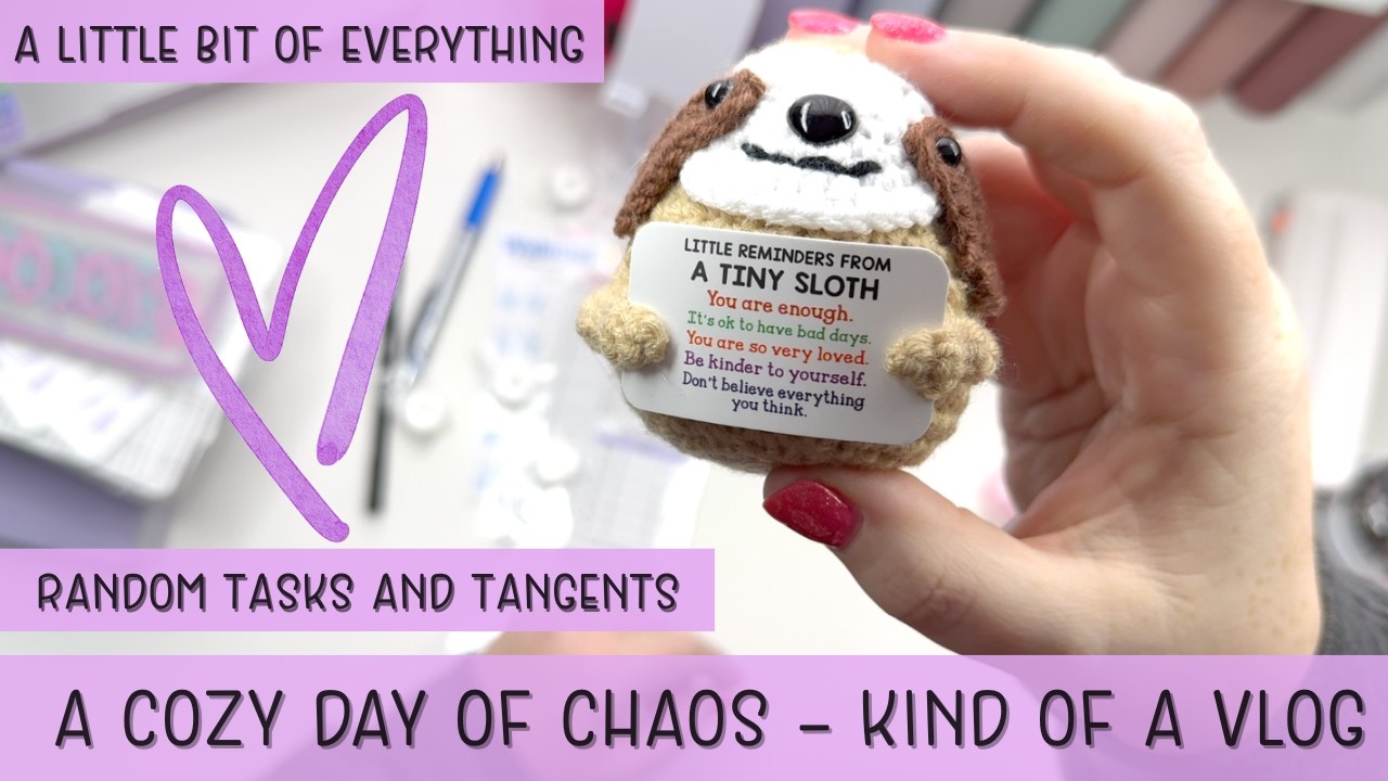 Behind the Scenes | A Cozy Day of Chaos | Studio Vlog + Random Tasks