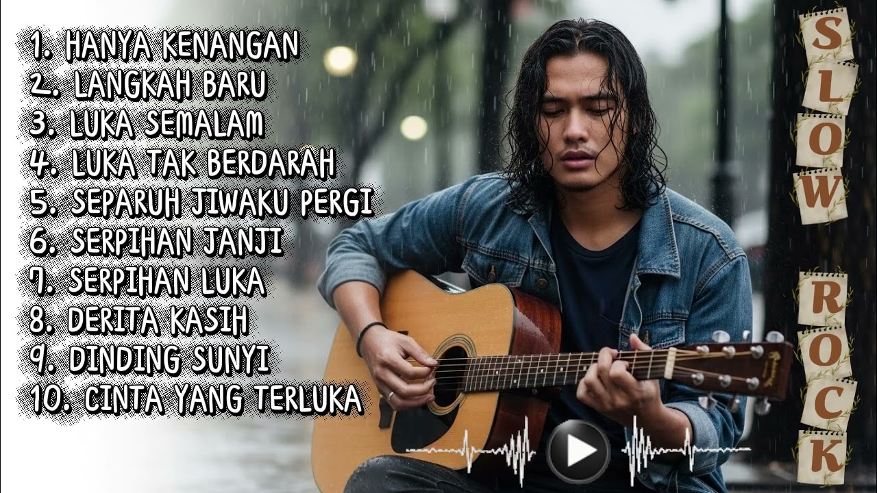 SLOW ROCK PALING POPULER🔥|BALLAD MELAYU BIKIN NANGIS😭