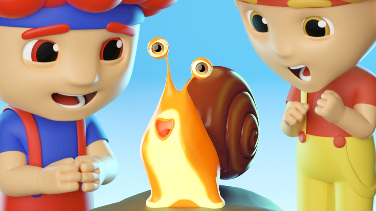 Snail in Love | D Billions Kids Songs