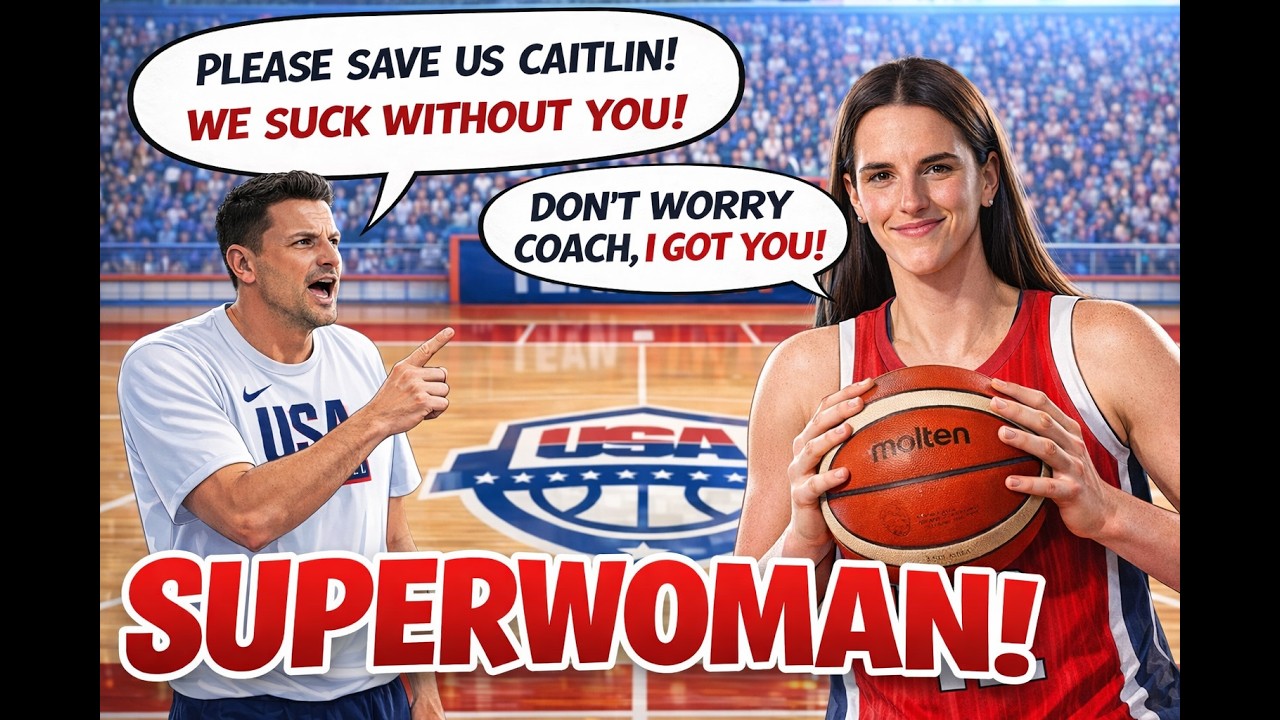 Caitlin Clark BENCHED AGAIN to START Game, THEN SAVES TEAM USA as The OTHERS Come Out LIKE TRASH!