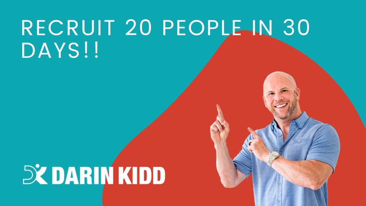 Recruit 20 people in 30 Days!! 🚀💥