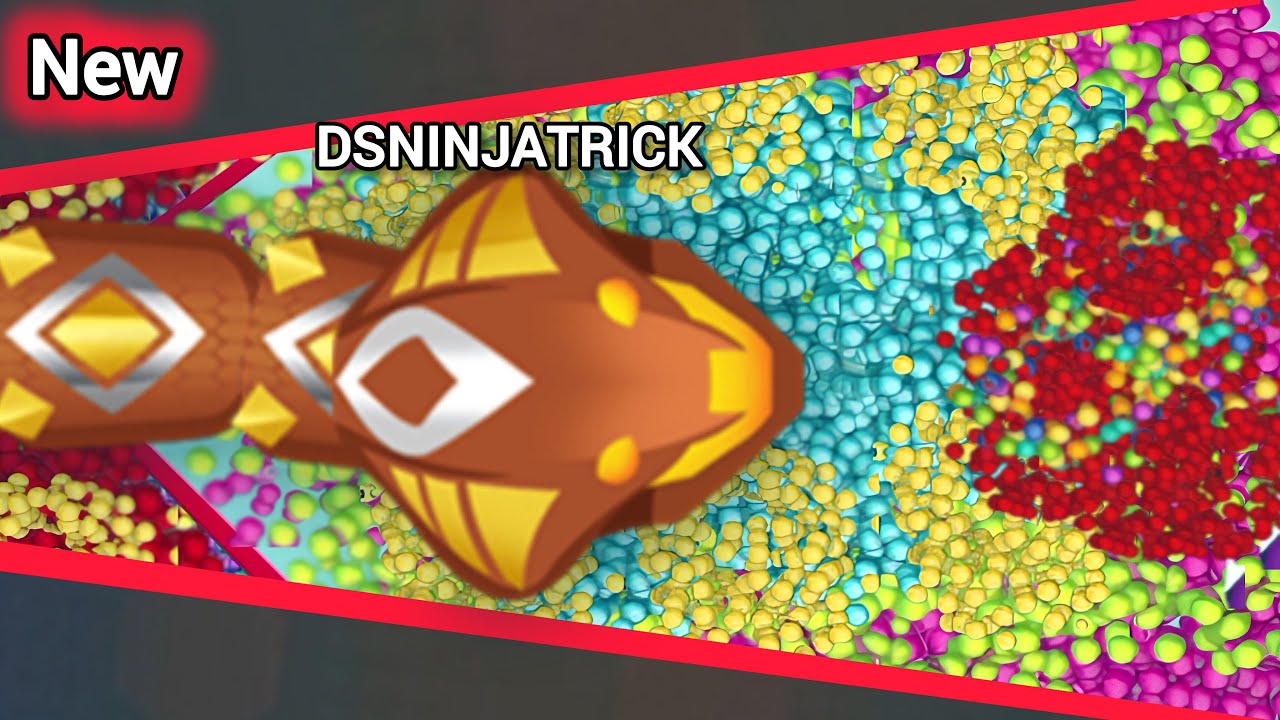 😱 Snake io🐍 Alloy snake skin 🐍 snake party 🥳 killing delicious snake gameplay| NINJA TRICK