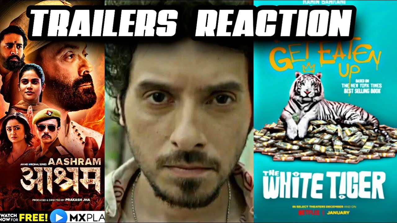 Aashram Chapter 2 Trailer Reaction | Bicchoo ka khel Trailer | The White Tiger Trailer Reaction