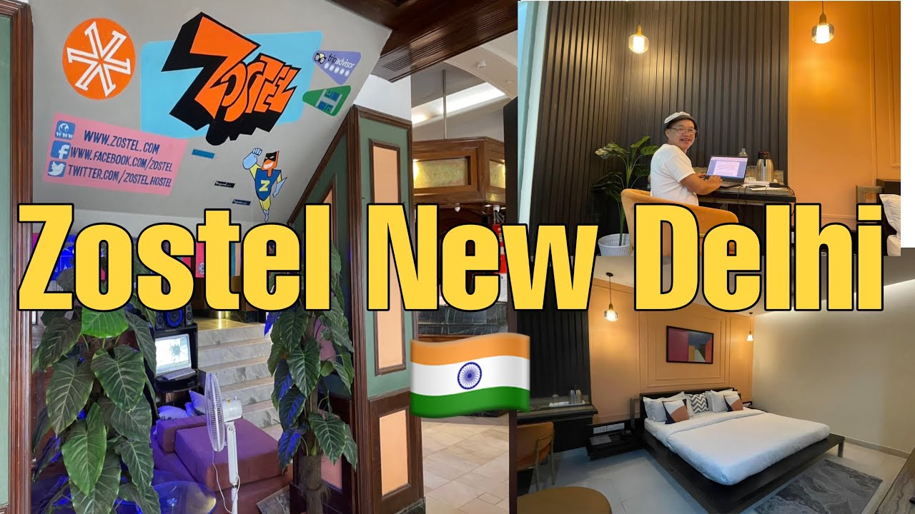 Zostel Hotel New Delhi | Best Budget Hotel #solotravel #travel #india #youtubevideo #hotel