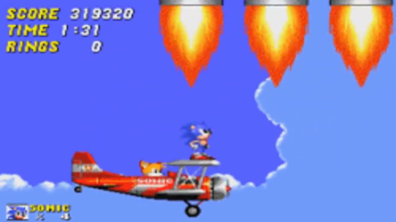 Sonic The Hedgehog 2 - Sky Chase Zone Slowed+Reverb
