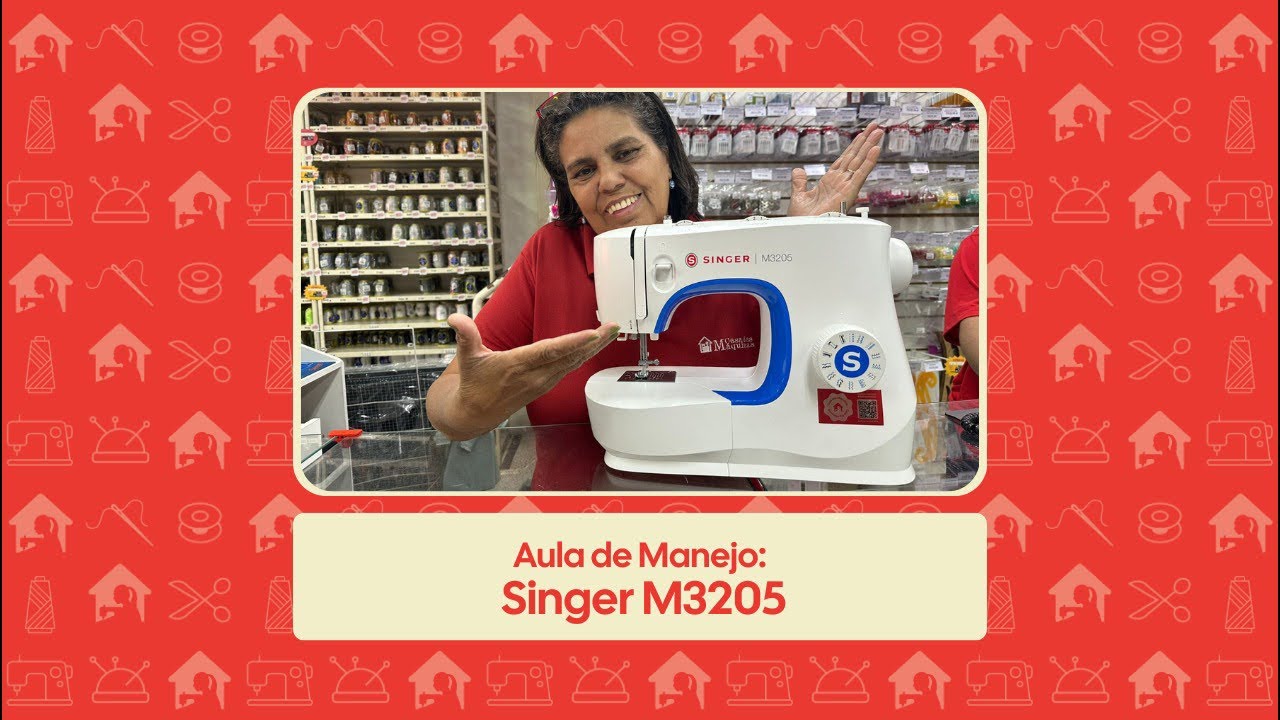 Singer M3205 | Aula de Manejo