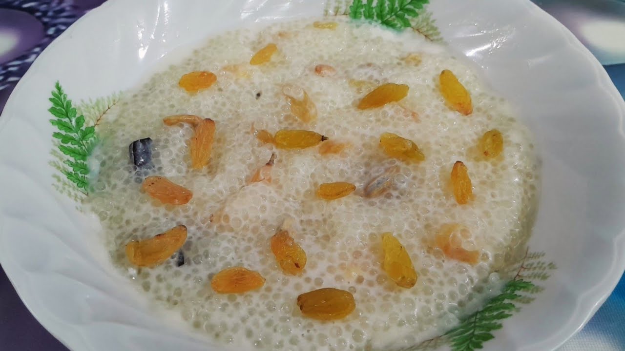 Sabudana Payesh Recipe | Sabudana Kheer | Kheer Recipe