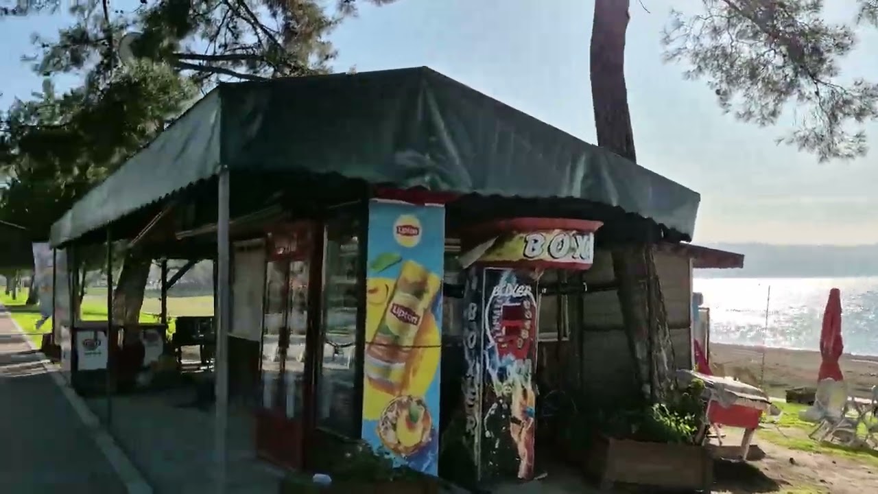 BURSA İZNİK GÖLÜ SAHİLİ GEZİ VLOG (8K)