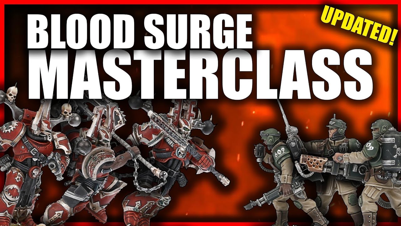 Мастер-класс по Blood Surge *Обновлено* Лучшие приемы с берсерками Кхорна!