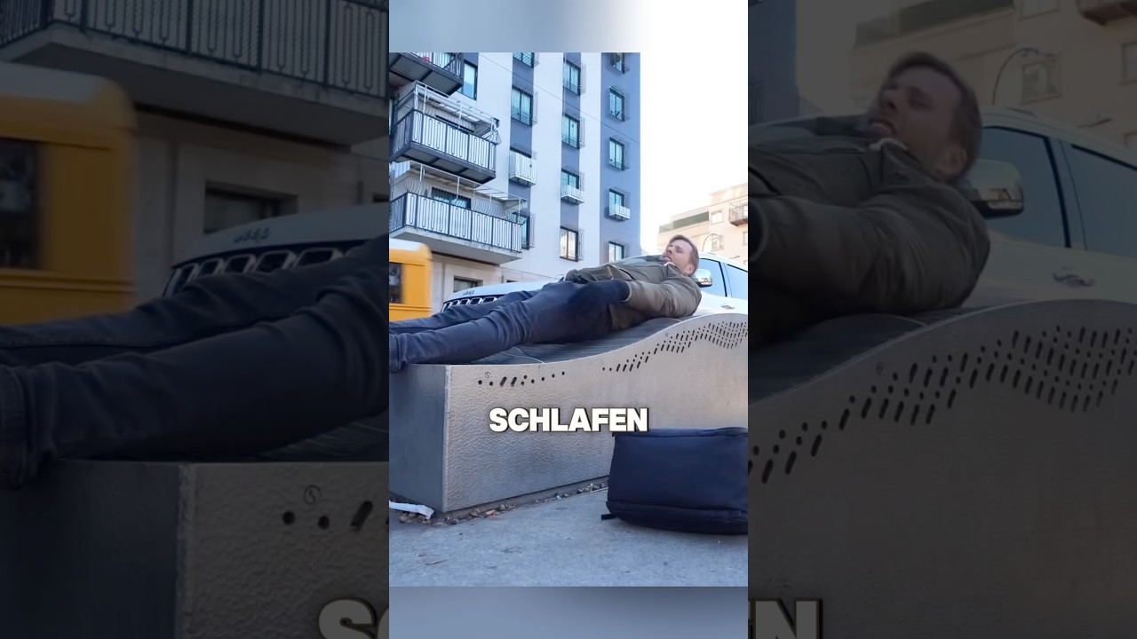 Anti-Obdachlosen Stadt 😲 #shorts