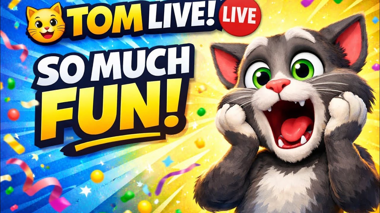 LIVE 🔴 My Talking Tom 2 Gameplay | Fun, Masti & Crazy Moments 😺🔥