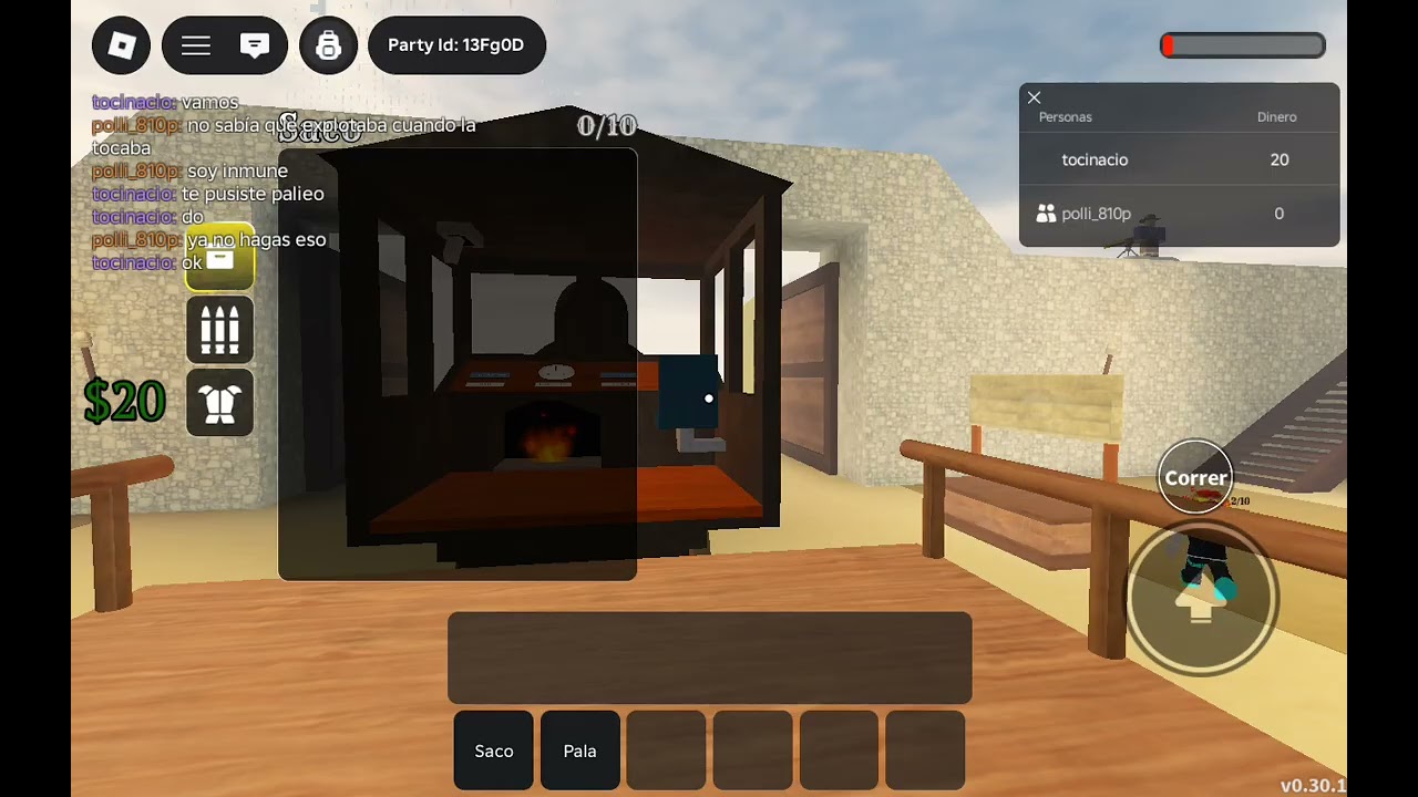 Jugando rieles bugueados con alguien más se llama polli1483