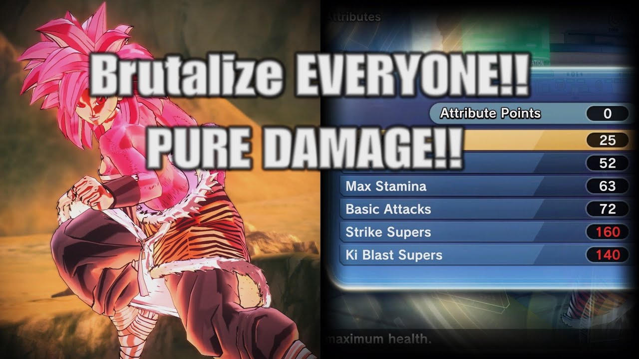 The most Effective Female Saiyan PvP Build and the only one you'll ever need.
