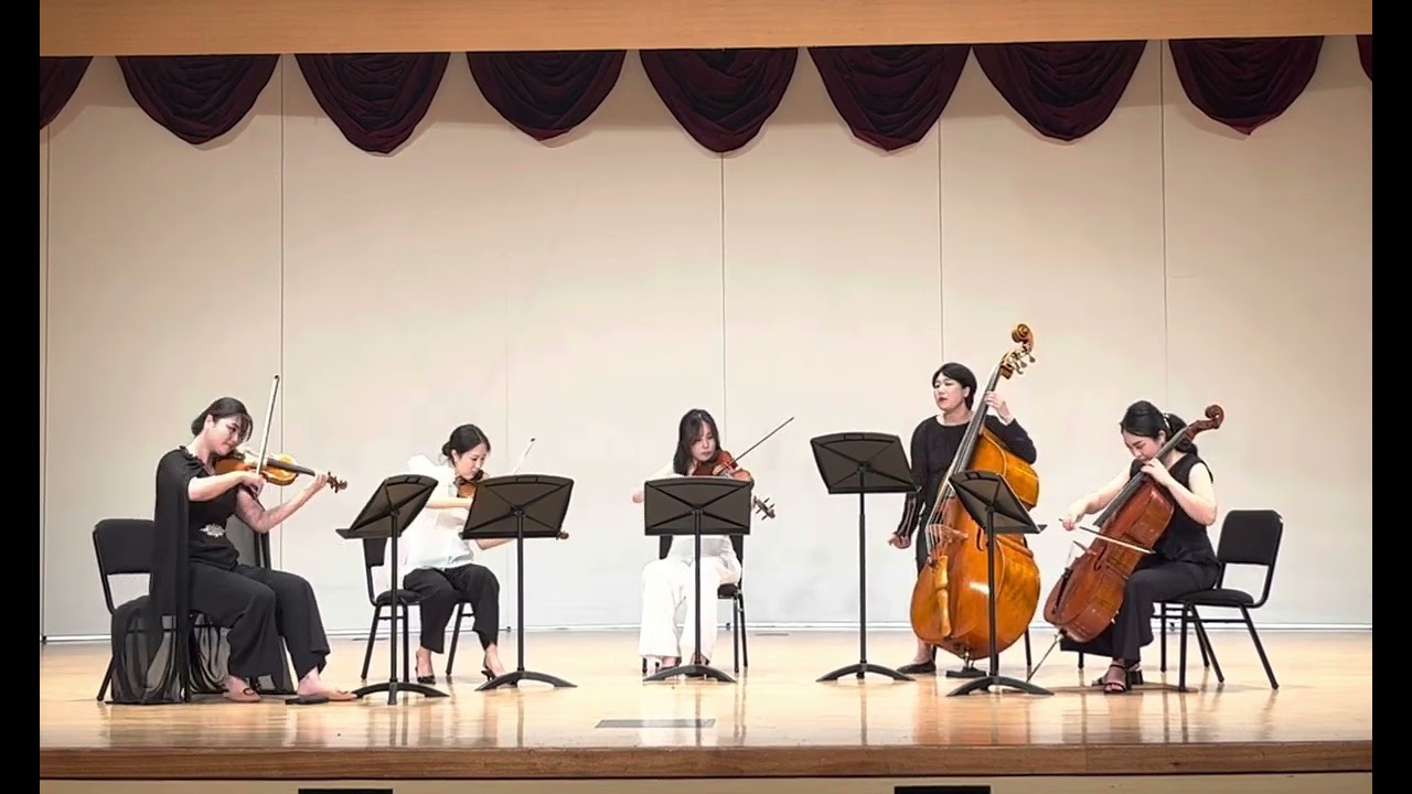 G. Bottesini – Gran quintetto for String Quintet in c minor, Op. 99 IV.Finale. Allegro con brio