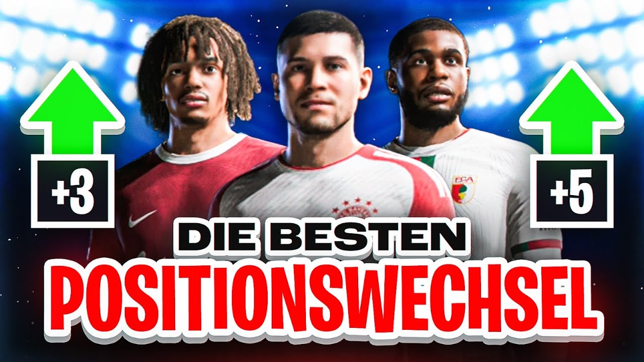 Die BESTEN POSITIONSWECHSEL im EA FC24 KARRIEREMODUS!!😍🔝 Karrieremodus Experiment