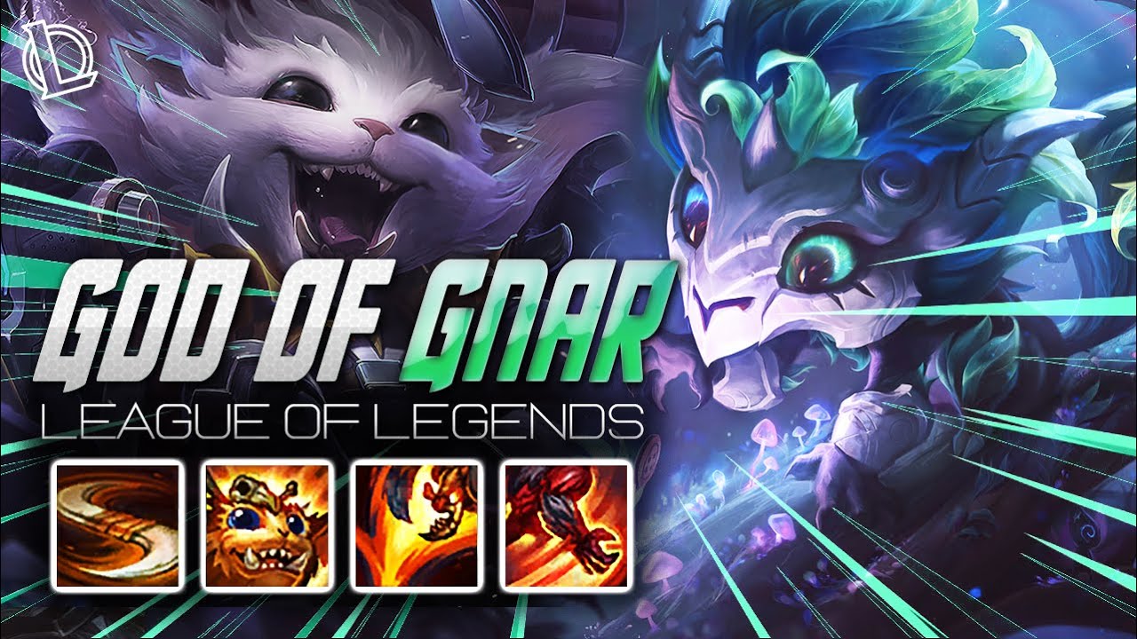 GNAR MONTAGE - GOD OF GNAR | Ez LoL Plays [60 FPS]