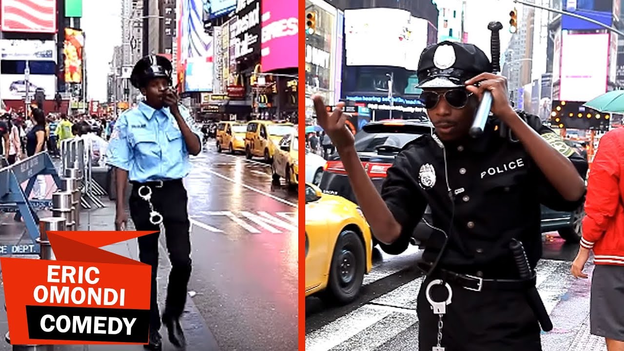 Eric Omondi : American Cops Vs African Police