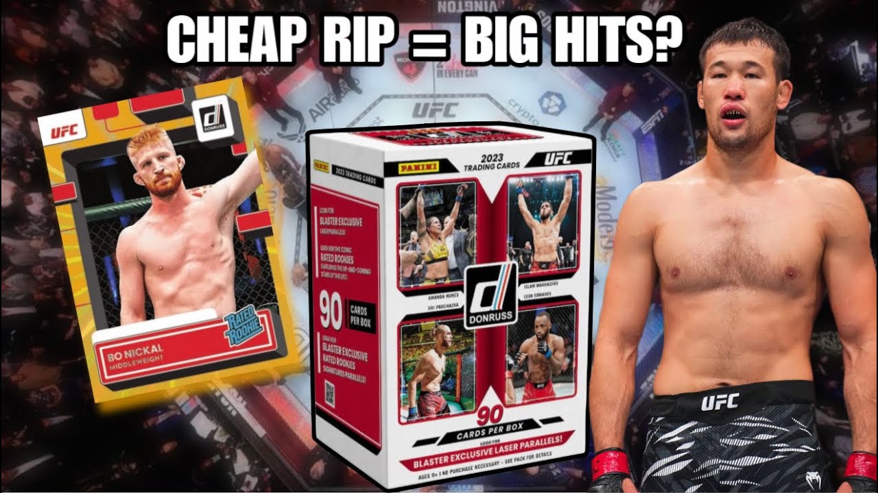 2023 Donruss UFC Blaster Box &ndash; Budget Rip, Low Expectations?