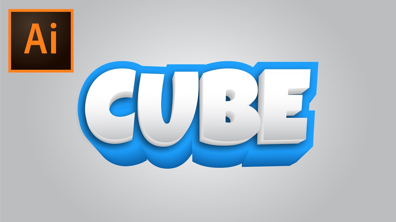 CARA MEMBUAT TEXT 3D DI ADOBE ILLUSTRATOR