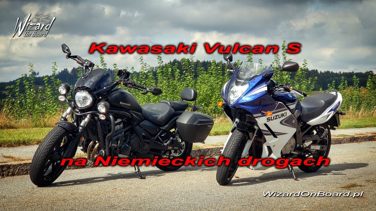 Wizard OnBoard - Kawasaki Vulcan S na Niemieckich drogach (Q_Biker na interkomie)
