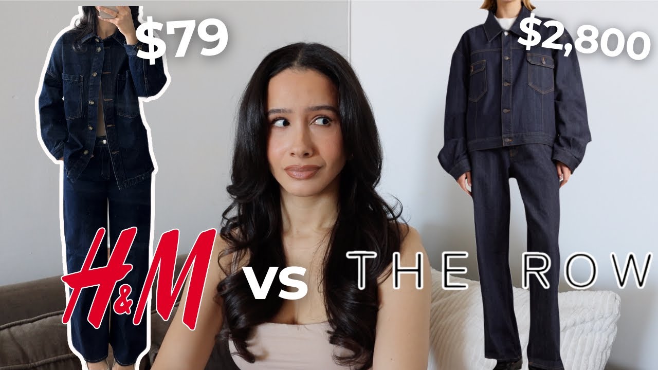 TRYING H&M LUXURY DUPES | H&M try on haul