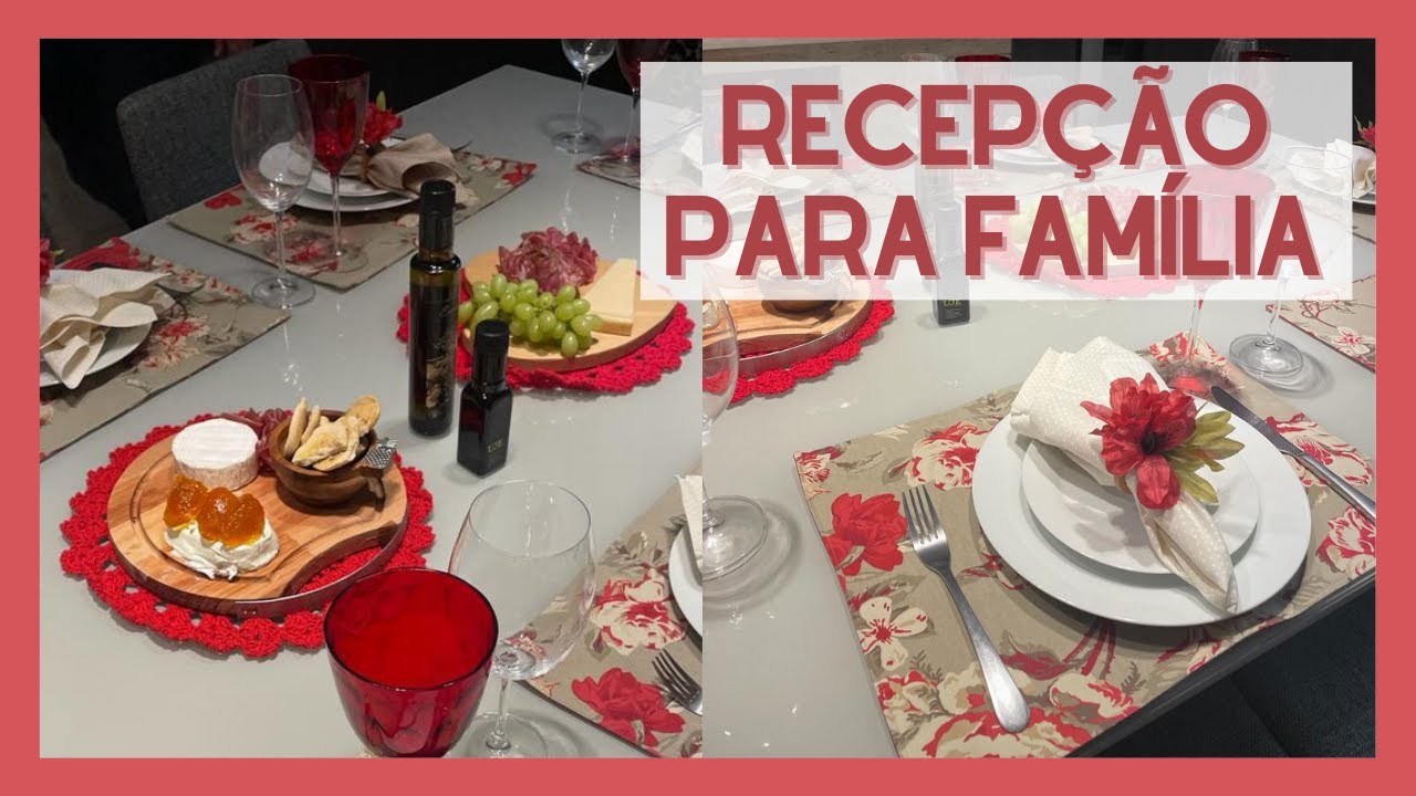 RECEBENDO AMIGOS - FAMÍLIA EM CASA