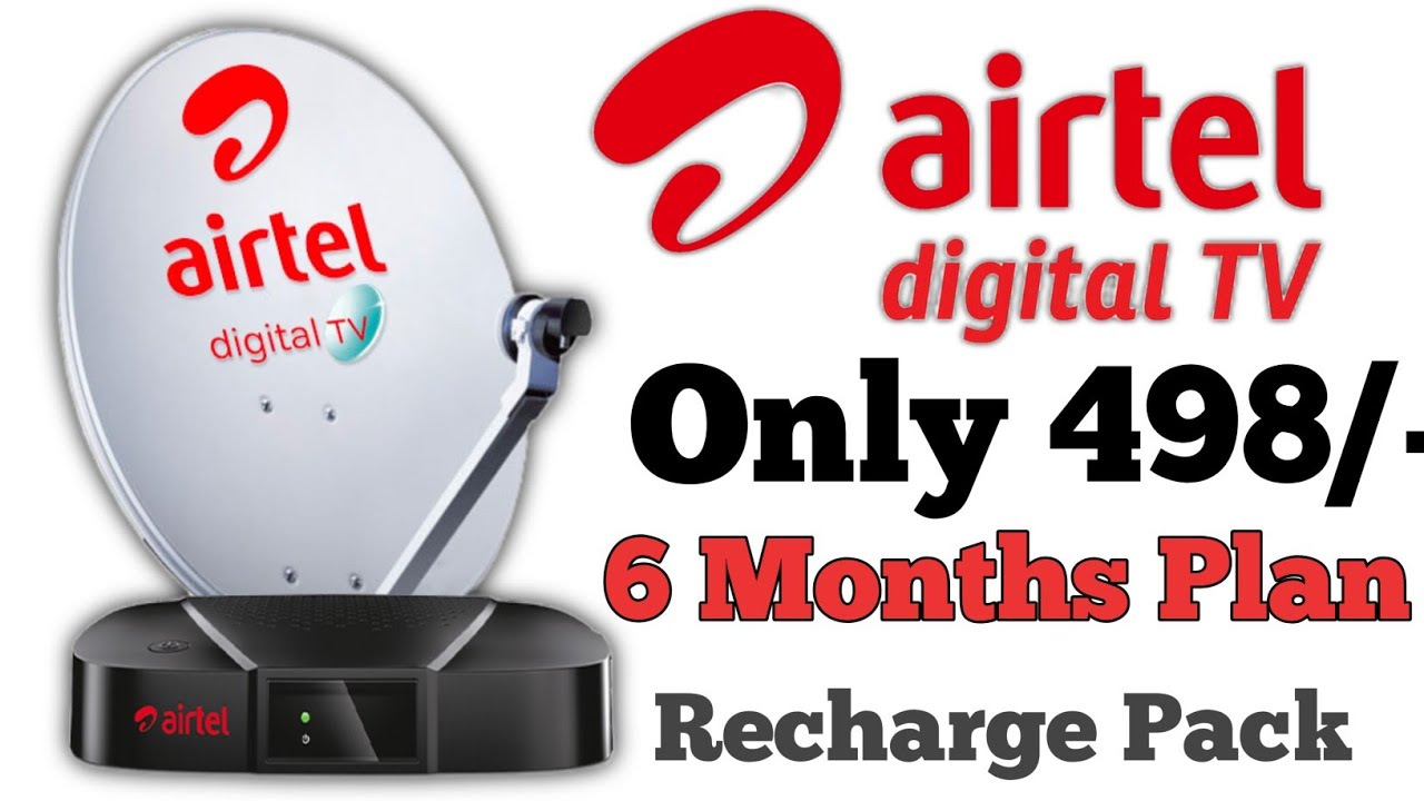 Airtel Dth 6 month NCF Recharge Plan // Airtel Dth ka 6 month ka recharge Pack