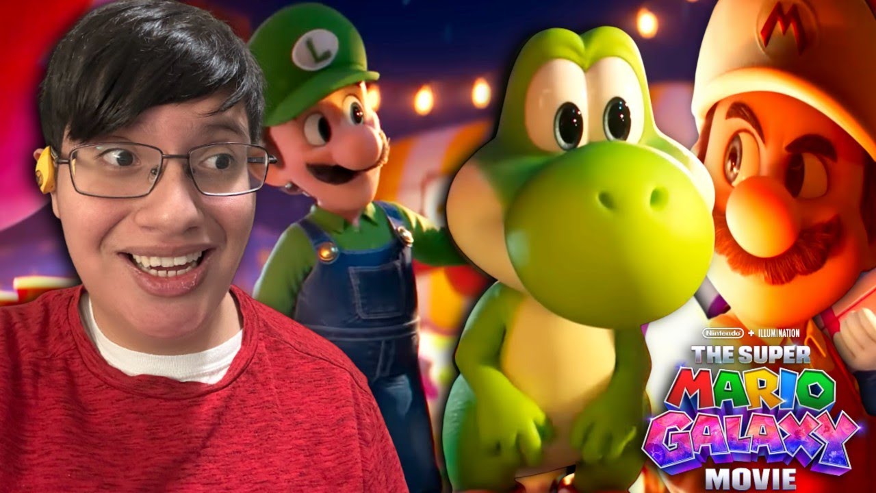 (YOSHI IS HERE!!!) The Super Mario Galaxy Movie – Yoshi First Look REACTION