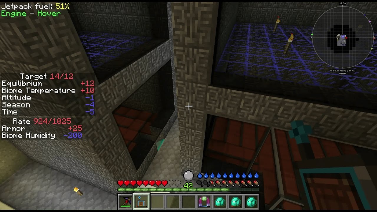 Forever Stranded Hardcore #36 - 8 Min 7 Timelapse Mob Farm Building Time - 1.8.8.1