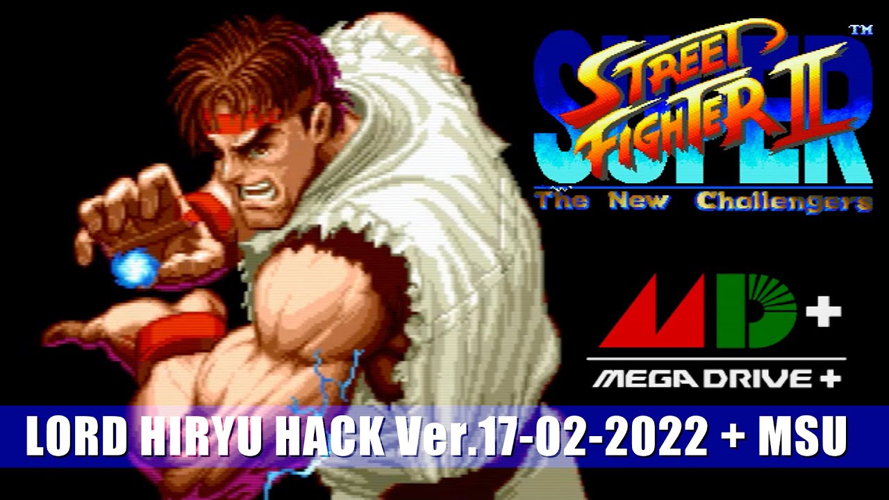 Super Street Fighter 2 GFX Hack MD PLUS - MSU VS Super Street Fighter 2 SNES