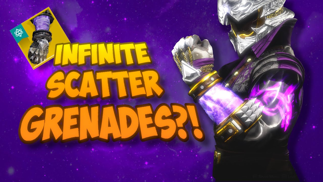 THIS NOTHING MANACLES BUILD WILL GIVE UNLIMITED SCATTER GRENADES!