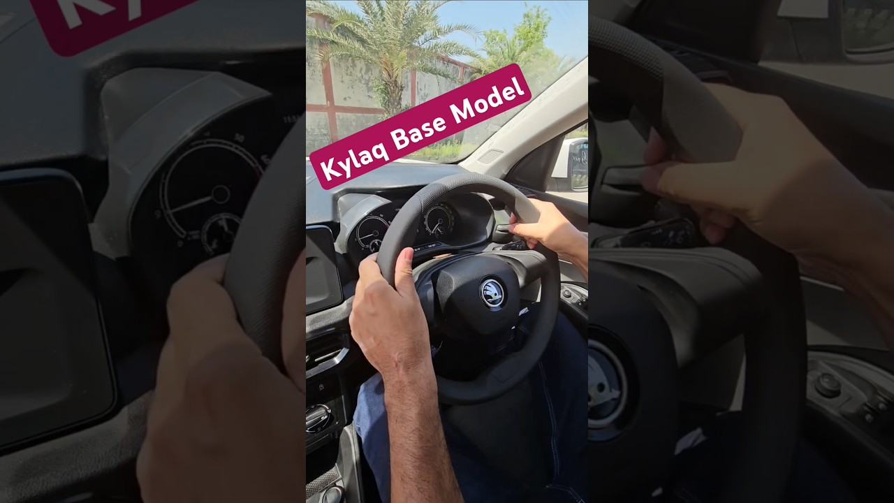 Skoda Kylaq Base model unique features...stering adjustment is amazing