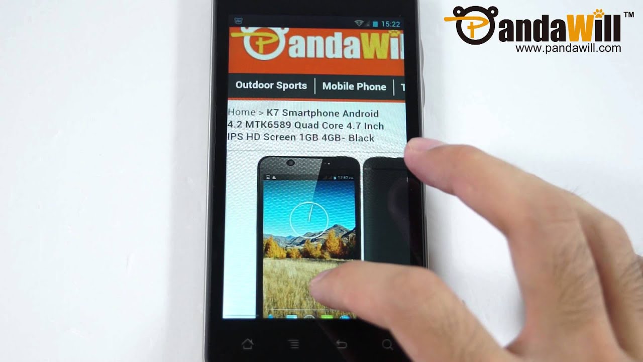 Hands on: K-Touch V8 with Tegra3 QuadCore CPU and 4.5