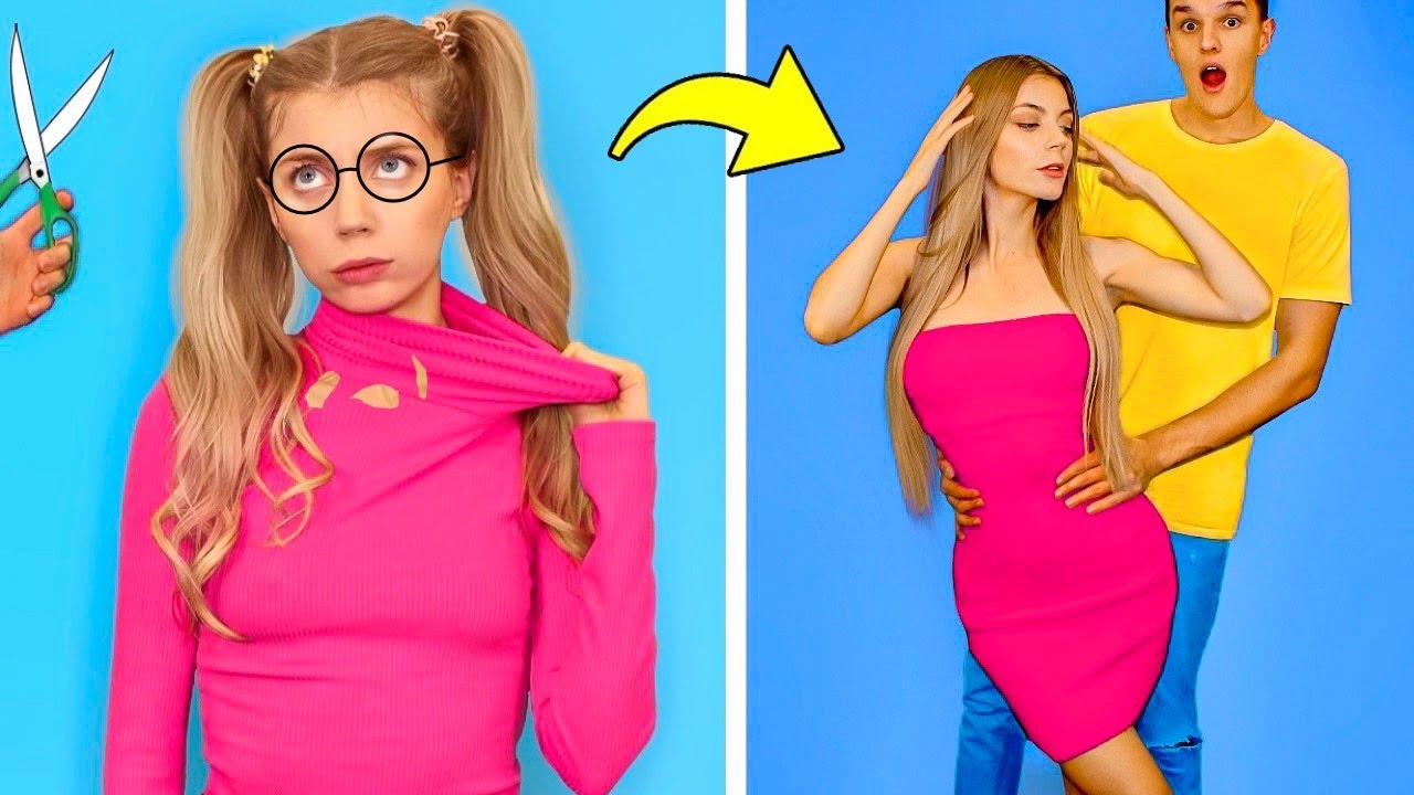 HOW TO BECOME POPULAR IN 2022! DIY Clothes & Outfit Hacks Ideas by Mariana ZD