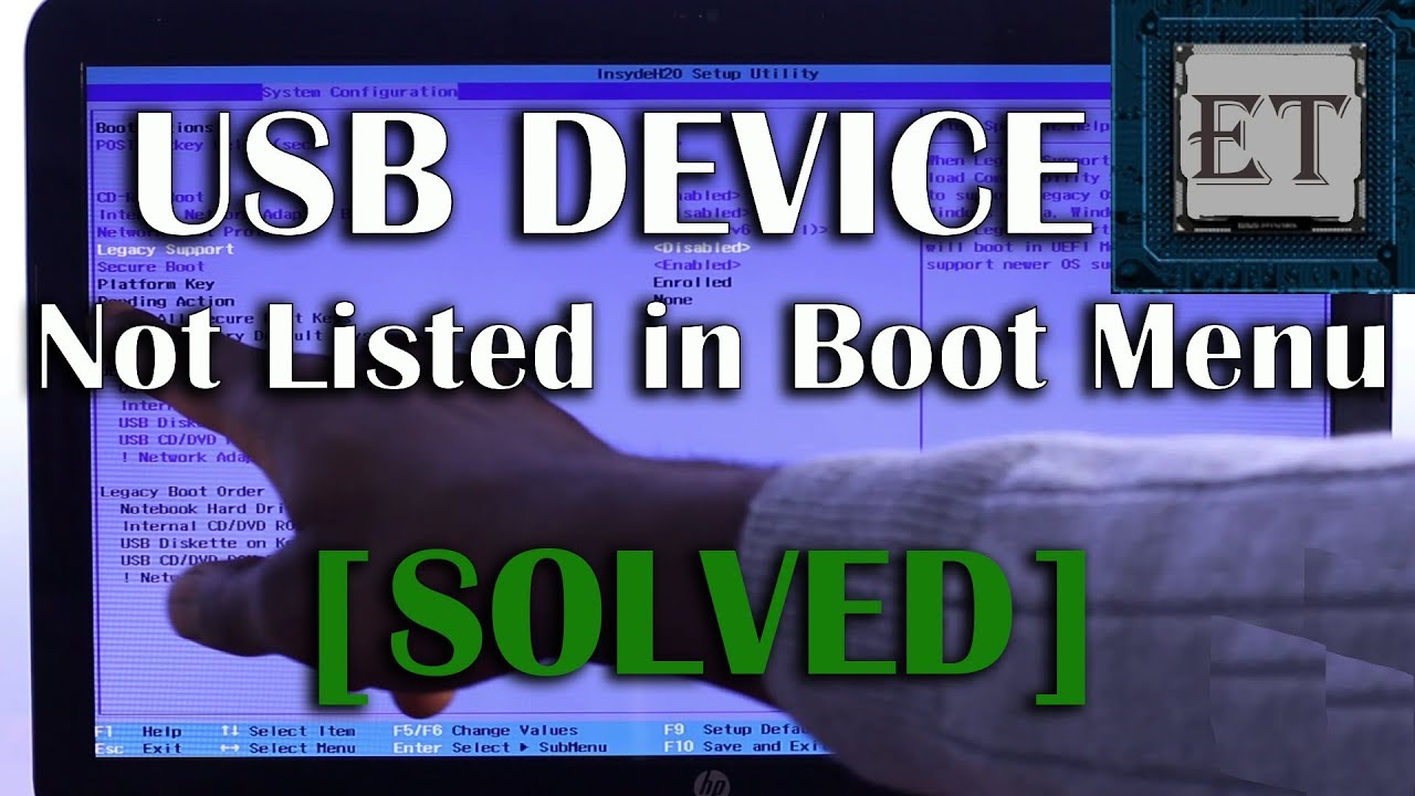 Загрузка UEFI | Как загрузиться с USB-накопителя (USB-устройство не указано в порядке загрузки: р...