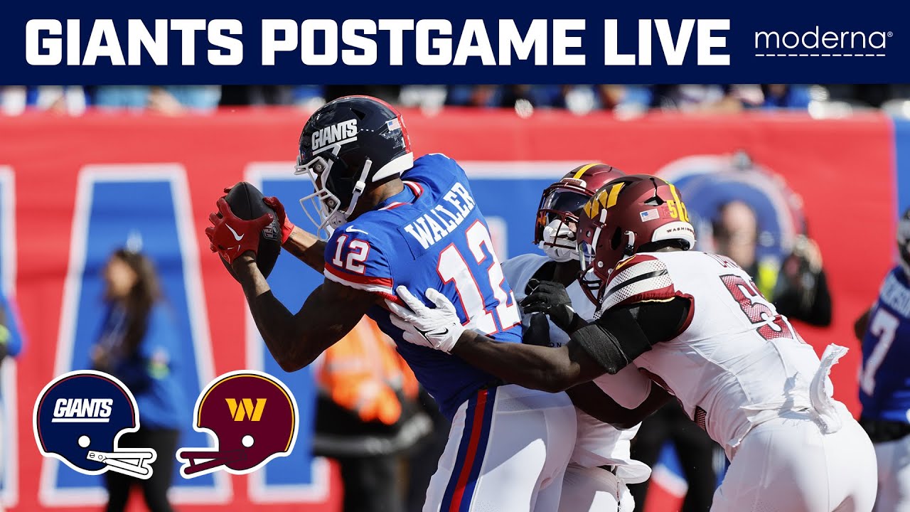 New York Giants vs. Washington Commanders Week 7: Postgame Recap & Analysis