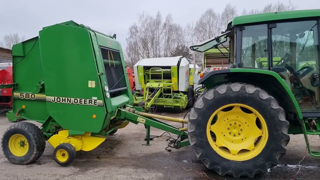 Пресс подборщик John Deere 580 | Прокрутка