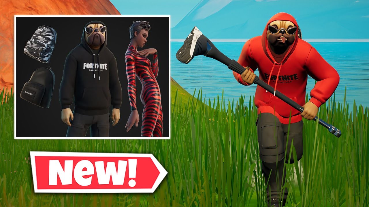 Новые облики BALENCIAGA UNLEASHED в Fortnite || Кирка SPEED SNEAKER
