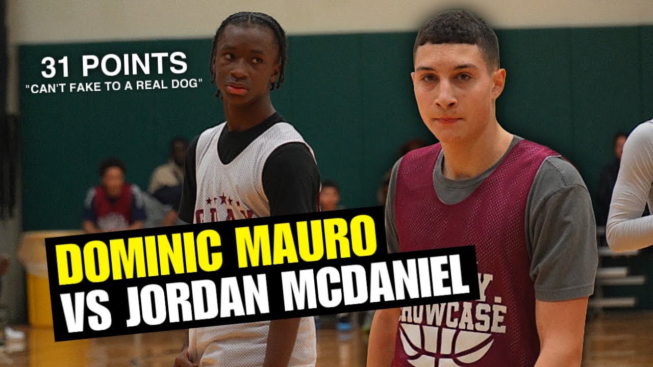 DON’T Make Jordan McDaniel Mad! Dominic Mauro match up against #1 Ranked Point Guard… This Happened!