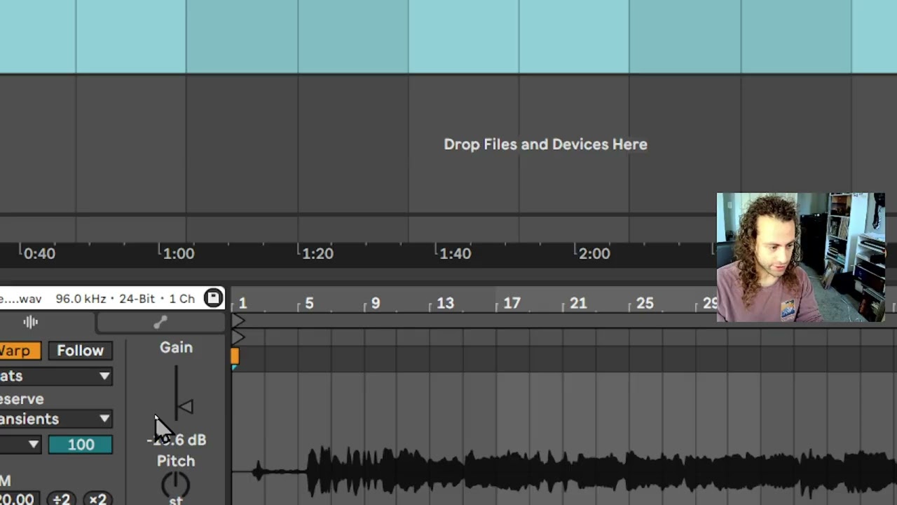 Warping in Ableton (man is it hard to explain!)
