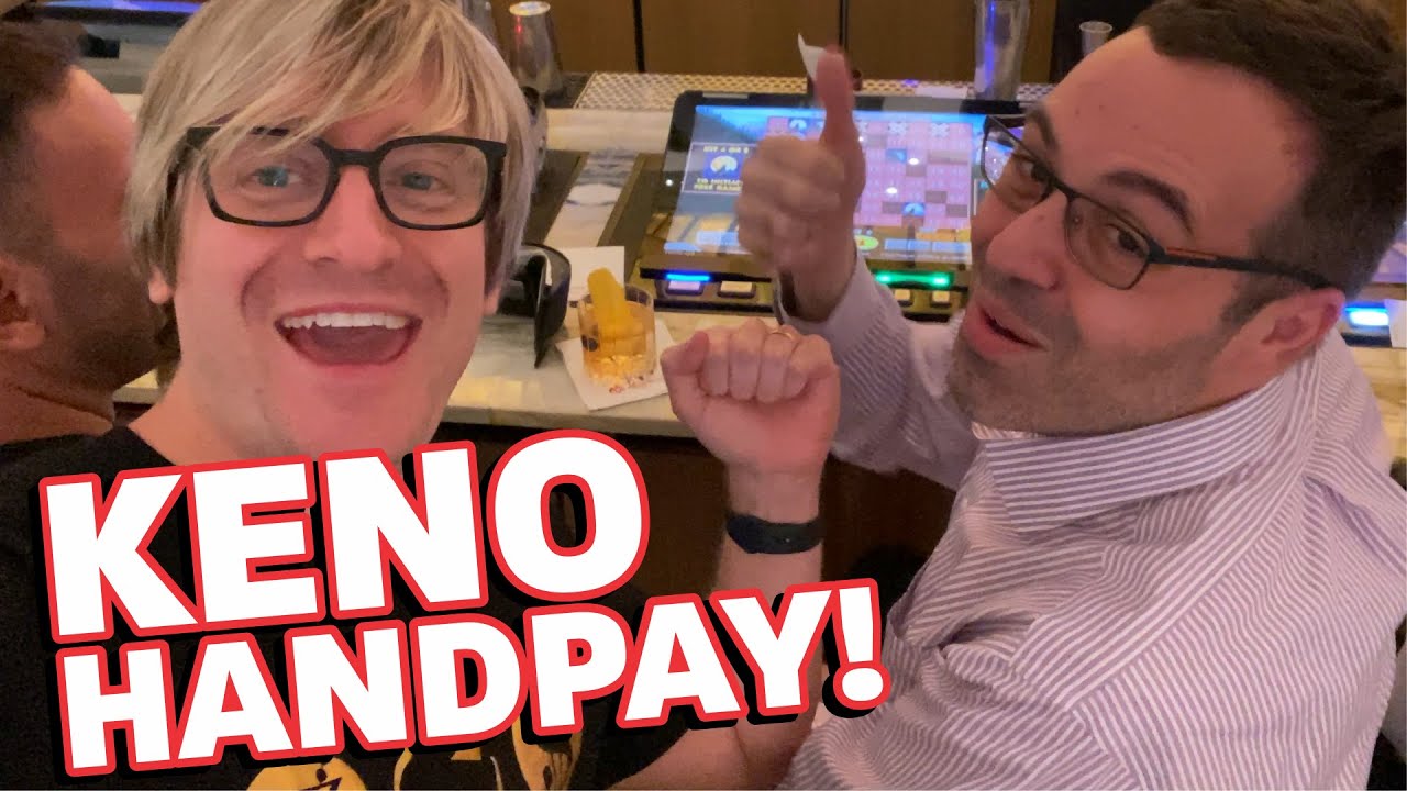 😲 I Got a Handpay... on KENO?! + New Super Bowl Link #g2e