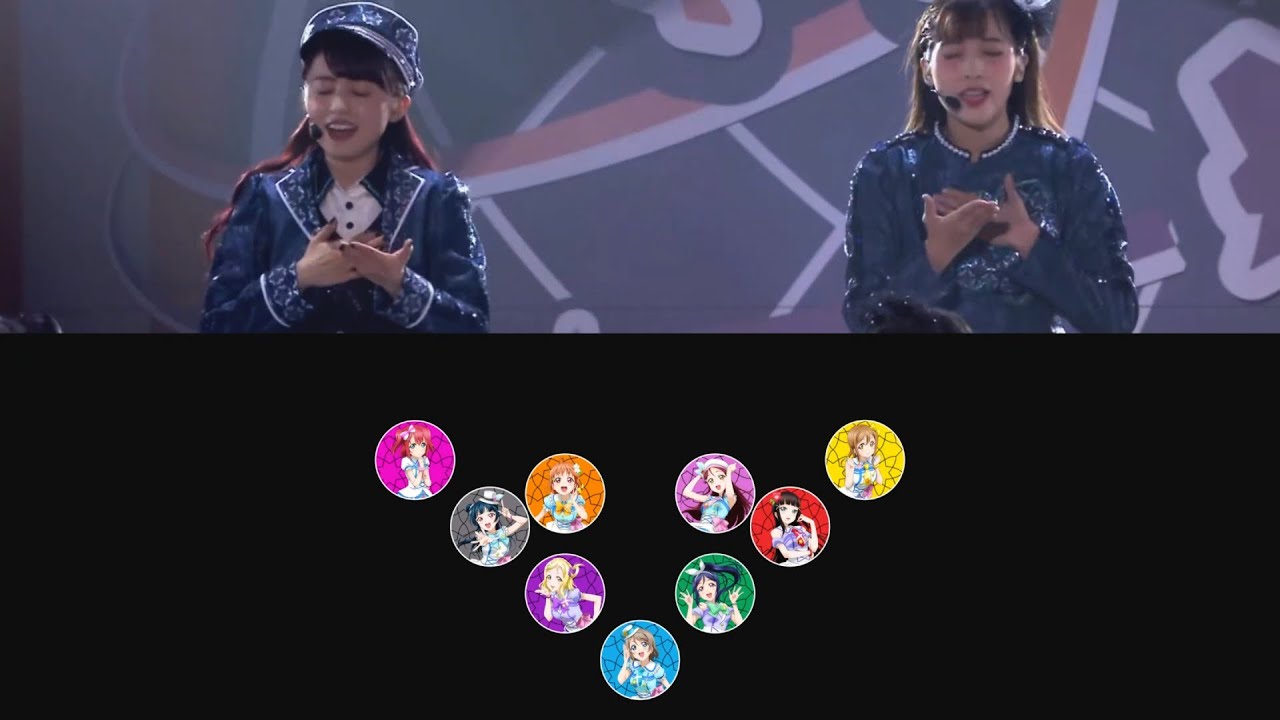 Aqours ~ Kimi no Kokoro wa Kagayaiteru kai? Dance Position