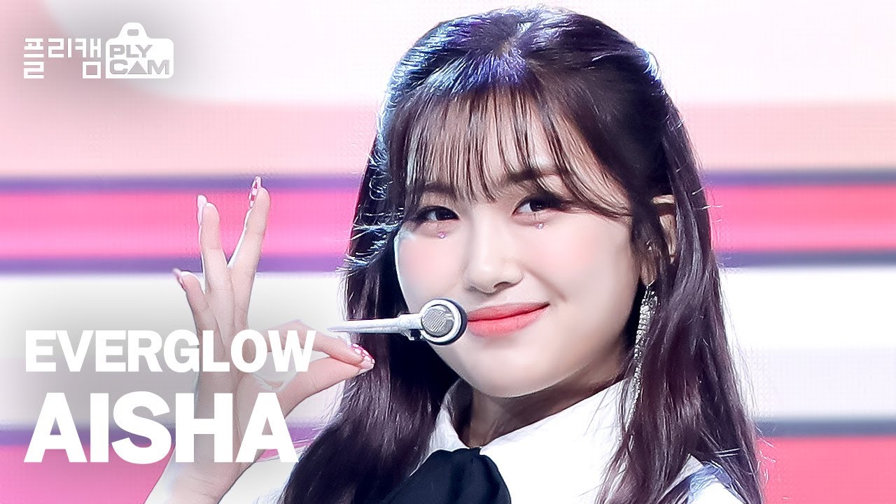 [플리캠 4K 가로] EVERGLOW AISHA 'Don't Speak' (에버글로우 아샤 직캠) l Simply K-Pop CON-TOUR Ep.500